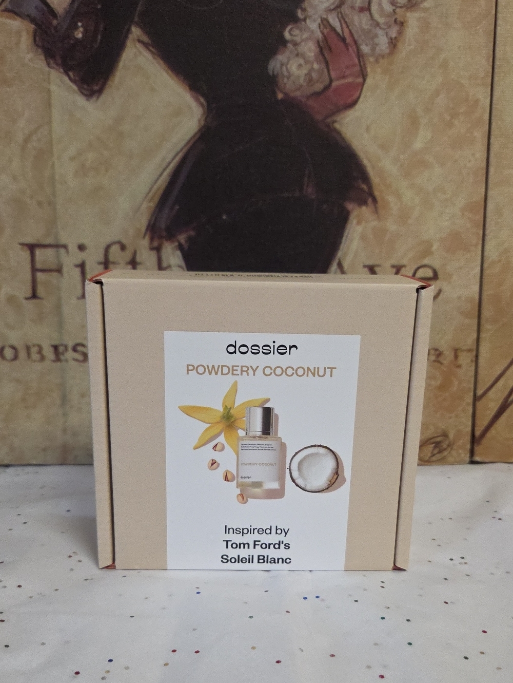 Dossier Powdery Coconut Fragrance - Powdery Coconut